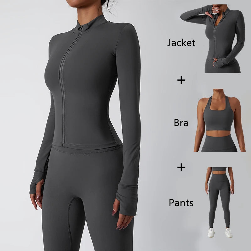 Reva 3-Teiliges Set - Jacke & Bra & Hose