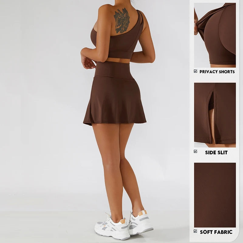 Paula - Mini Rock mit Hose