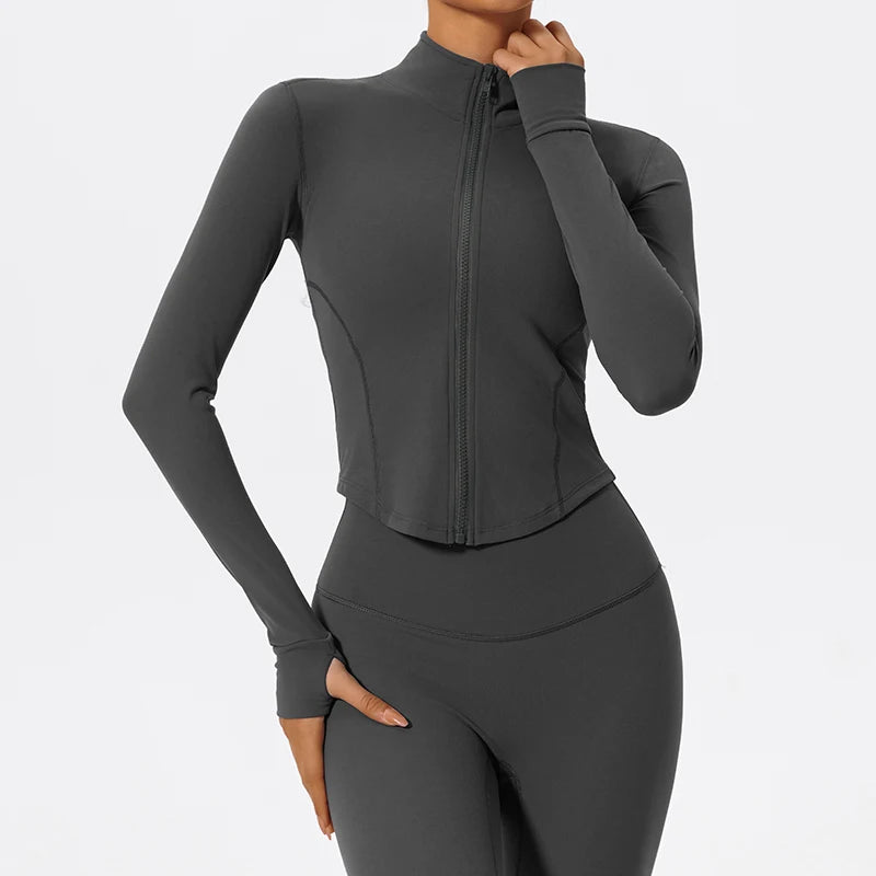 Kira Yoga Zip Jacke
