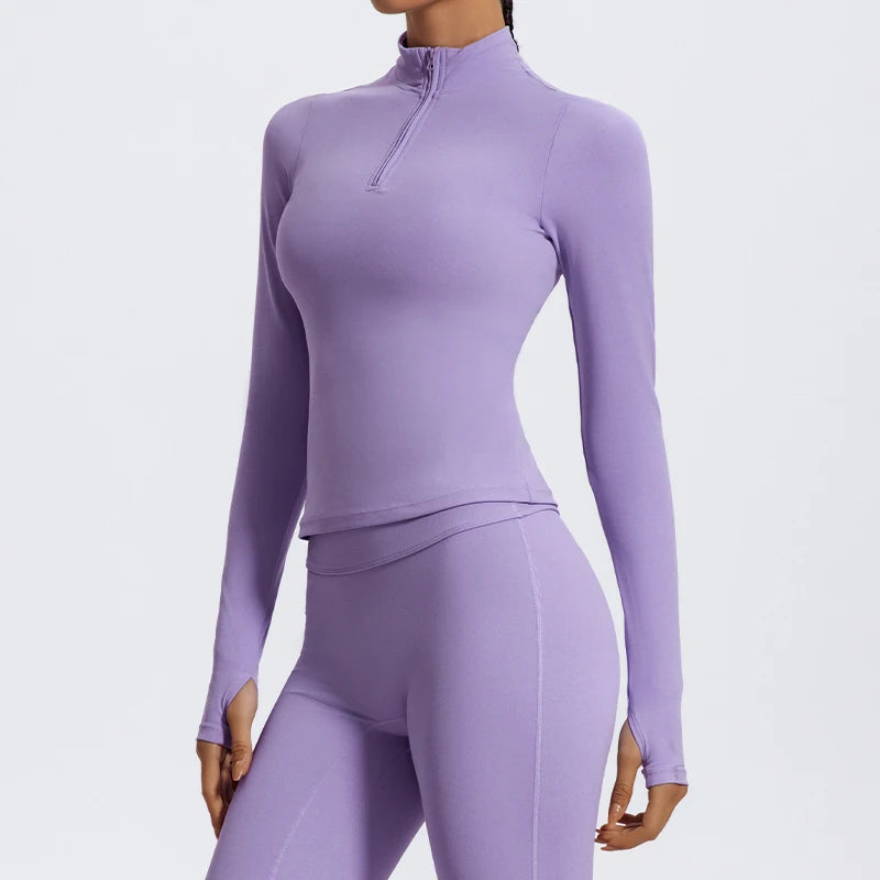 Liva Zip Top Langarm