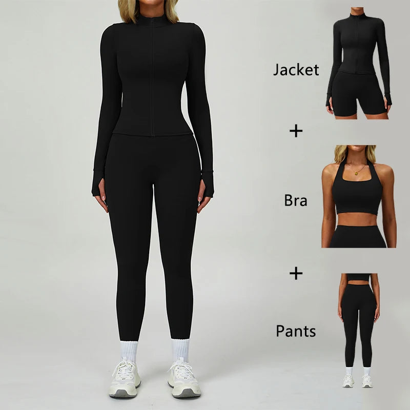 Reva 3-Teiliges Set - Jacke & Bra & Hose