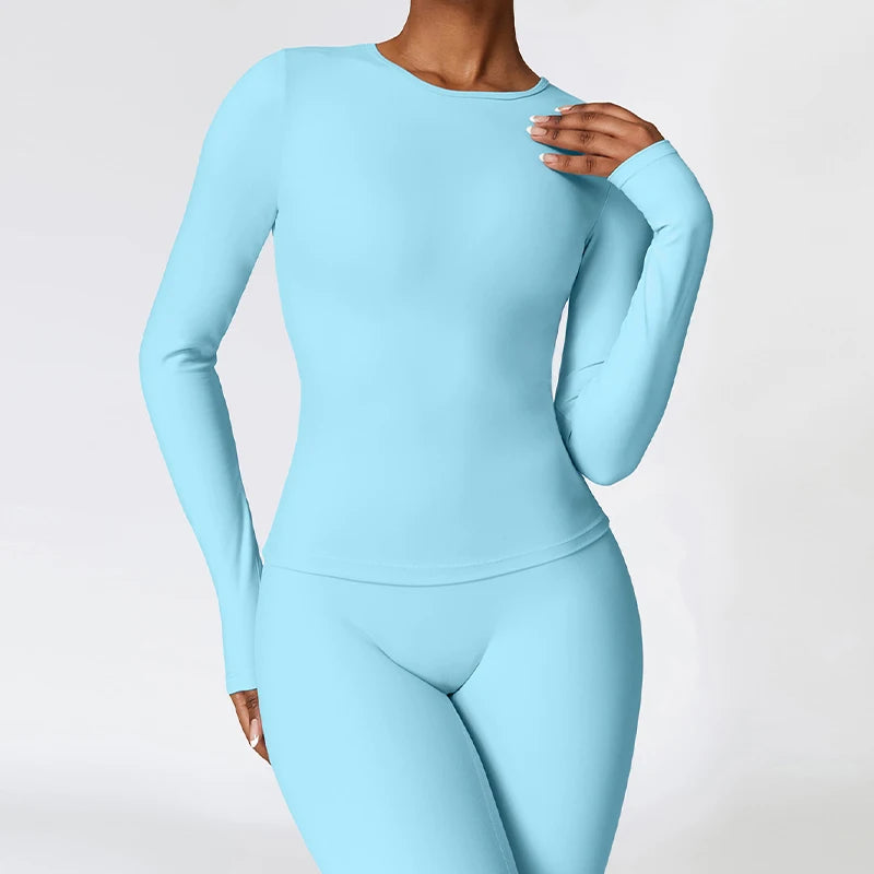 Gia - Langarm Sportshirt