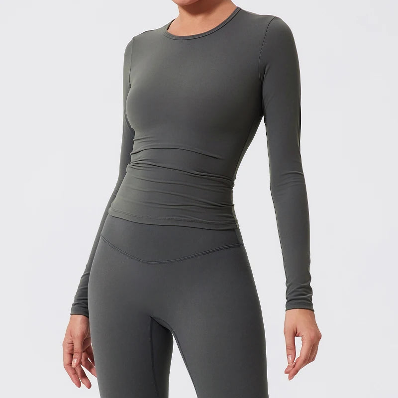 Gia - Langarm Sportshirt