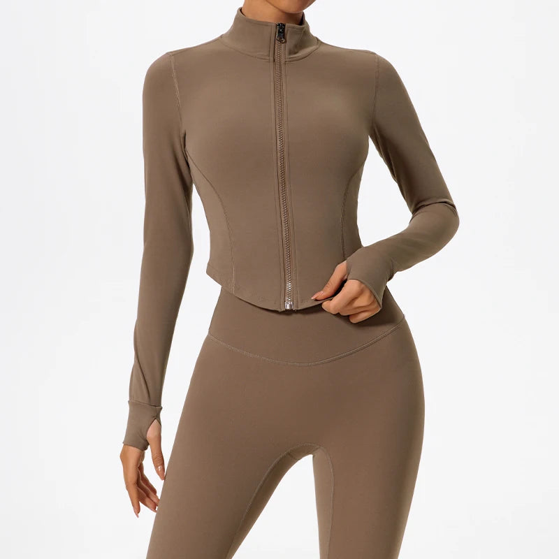 Kira Yoga Zip Jacke
