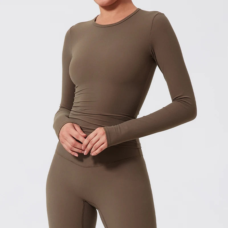 Gia - Langarm Sportshirt