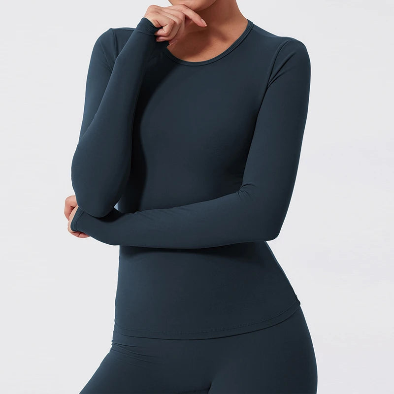 Gia - Langarm Sportshirt