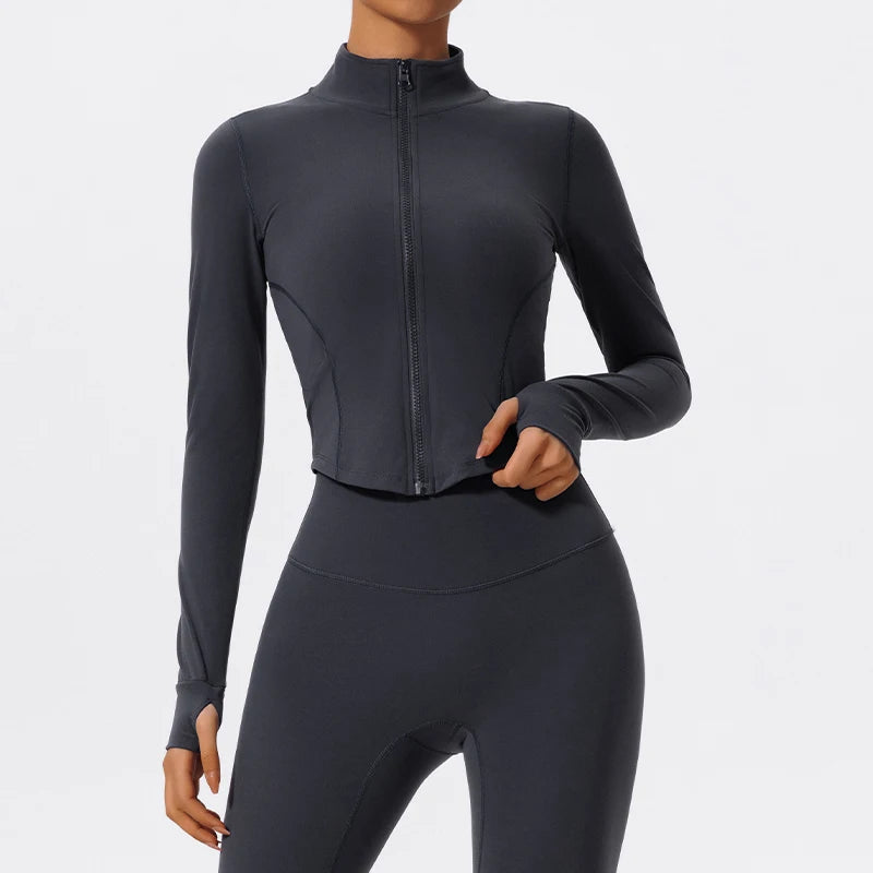 Kira Yoga Zip Jacke