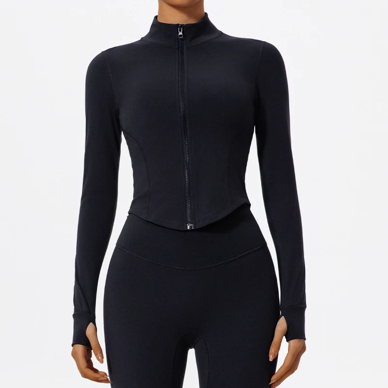 Kira Yoga Zip Jacke