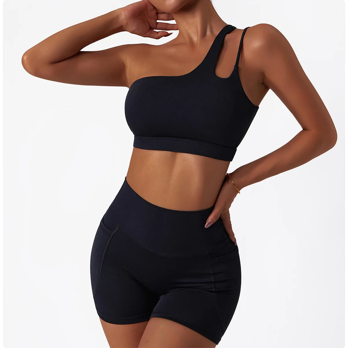 Emi - Oneshoulder Sportbra/Top