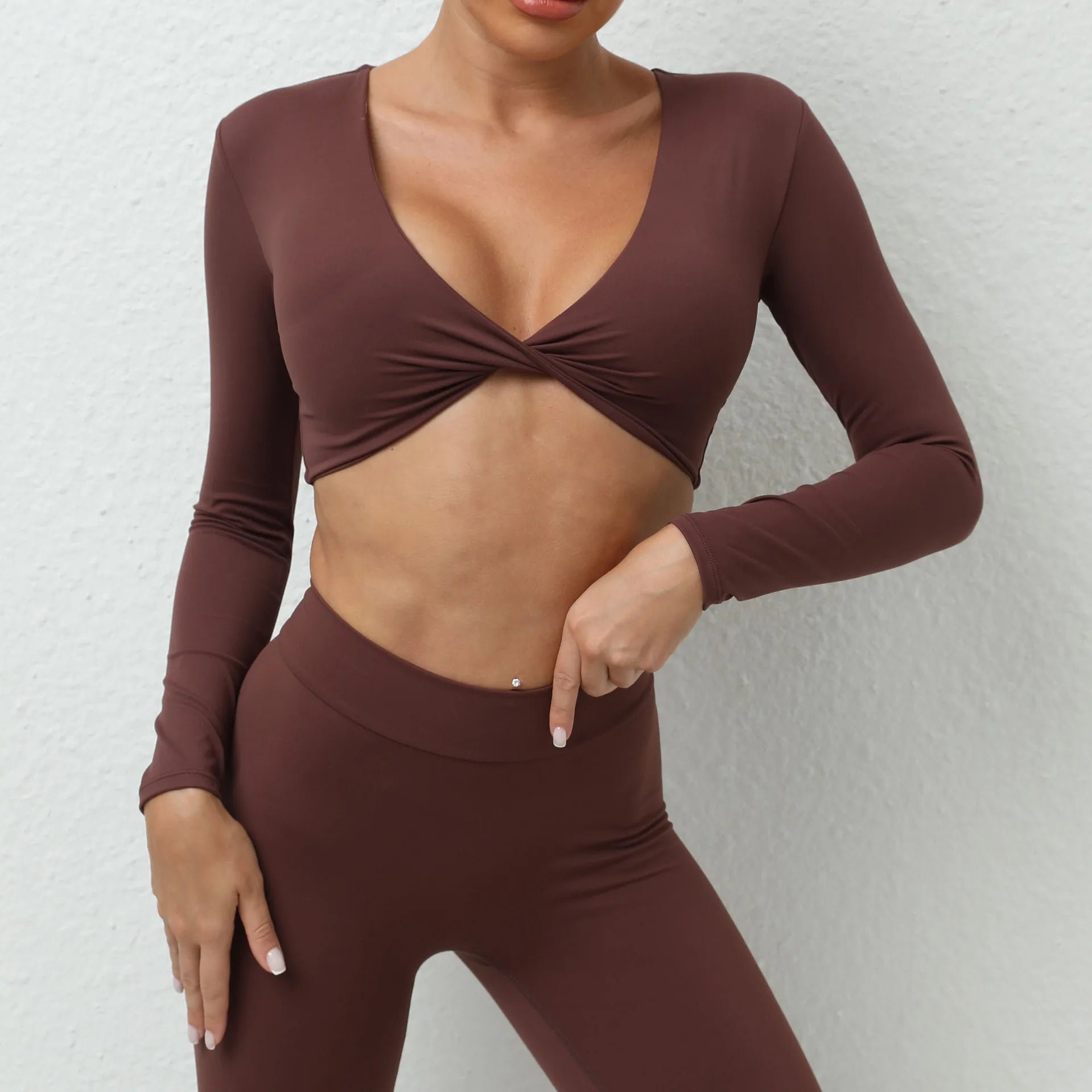Jovana CropTop - Langarm