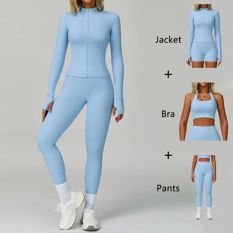 Reva 3-Teiliges Set - Jacke & Bra & Hose