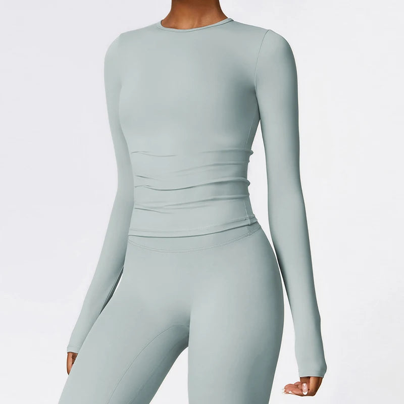 Gia - Langarm Sportshirt