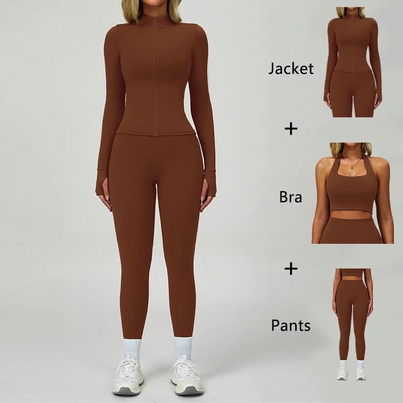 Reva 3-Teiliges Set - Jacke & Bra & Hose