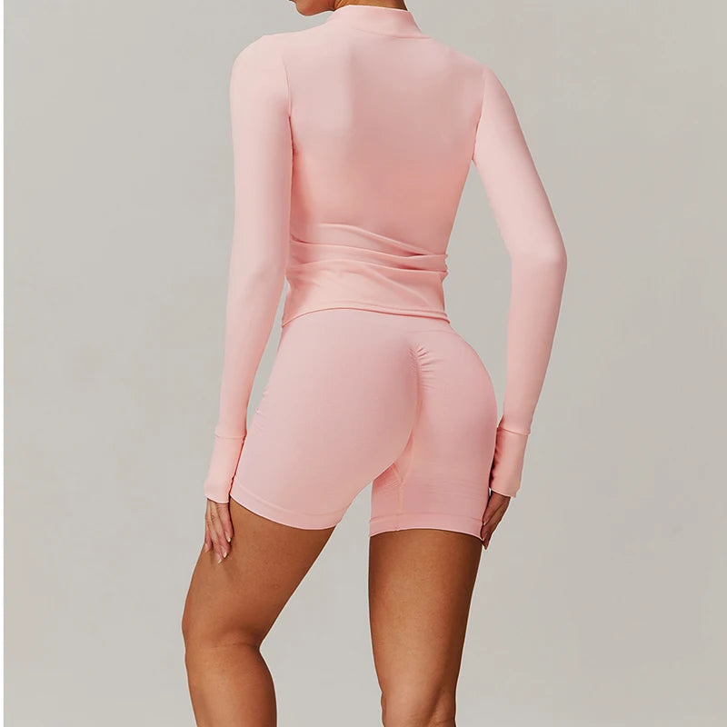 Gaia 3-Teiliges Set - Jacke, Shorts & Top