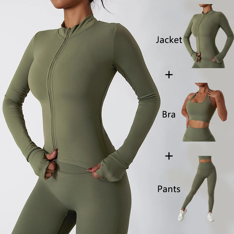 Reva 3-Teiliges Set - Jacke & Bra & Hose