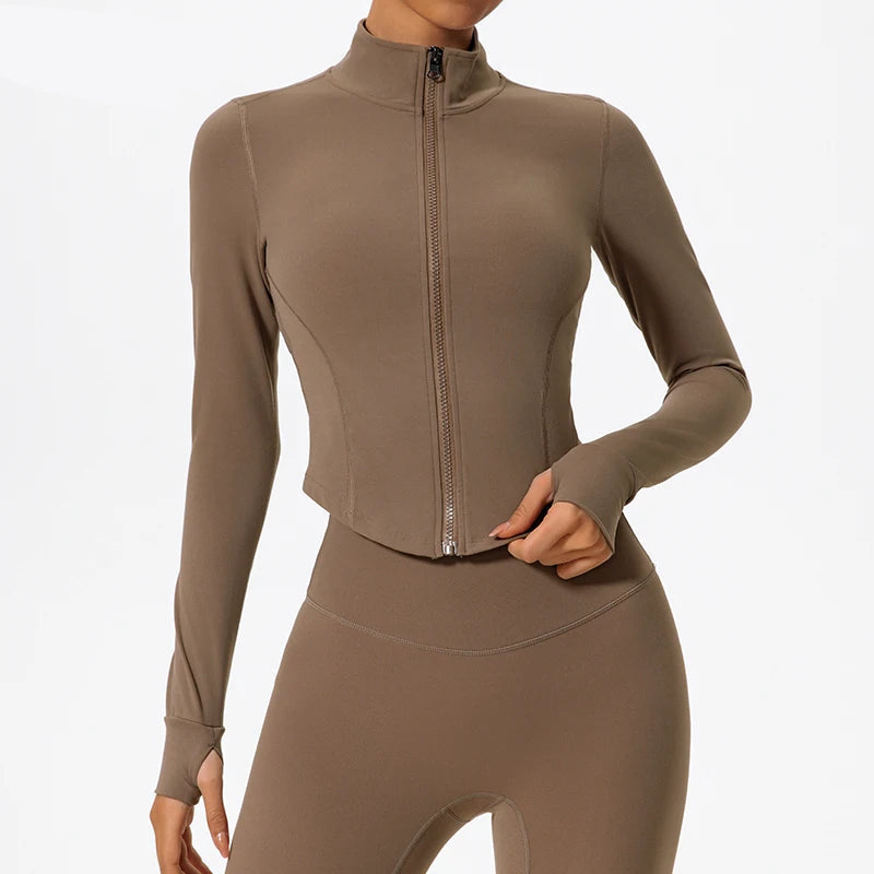 Kira Yoga Zip Jacke