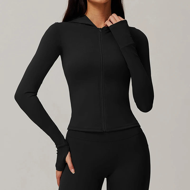 Viola - Zipjacke mit Kapuze