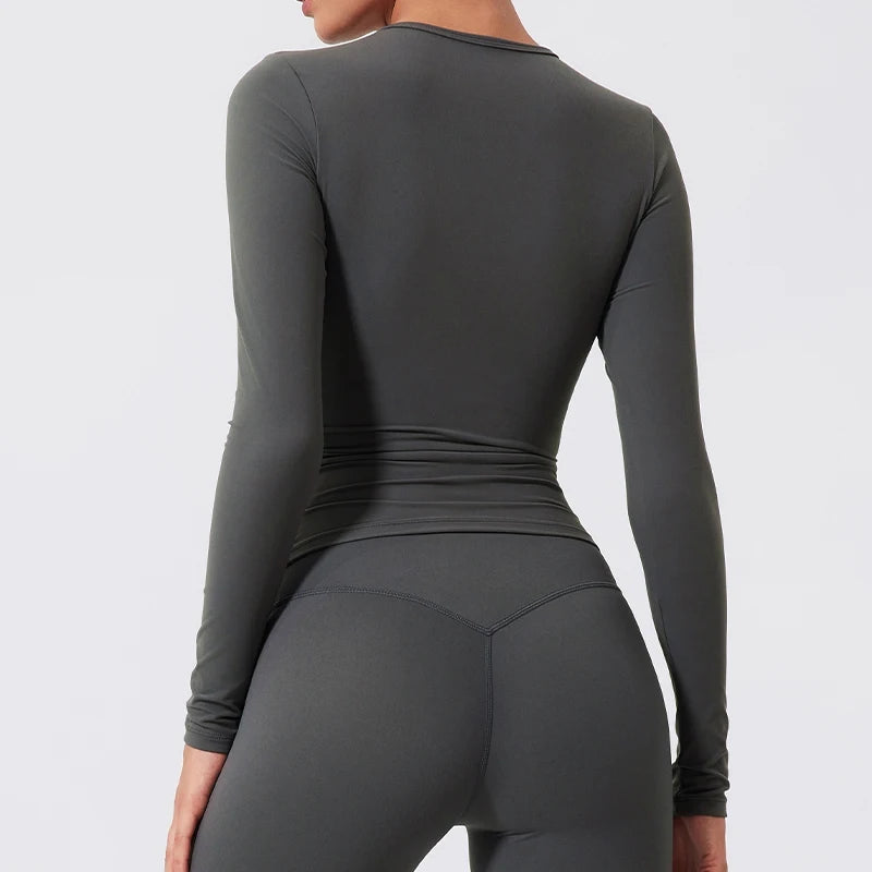 Gia - Langarm Sportshirt