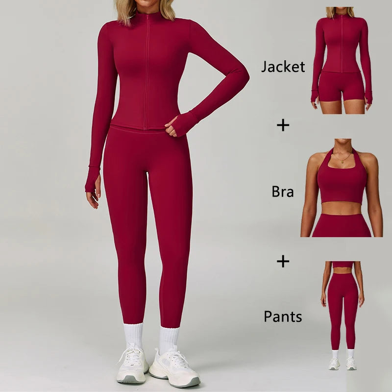 Reva 3-Teiliges Set - Jacke & Bra & Hose