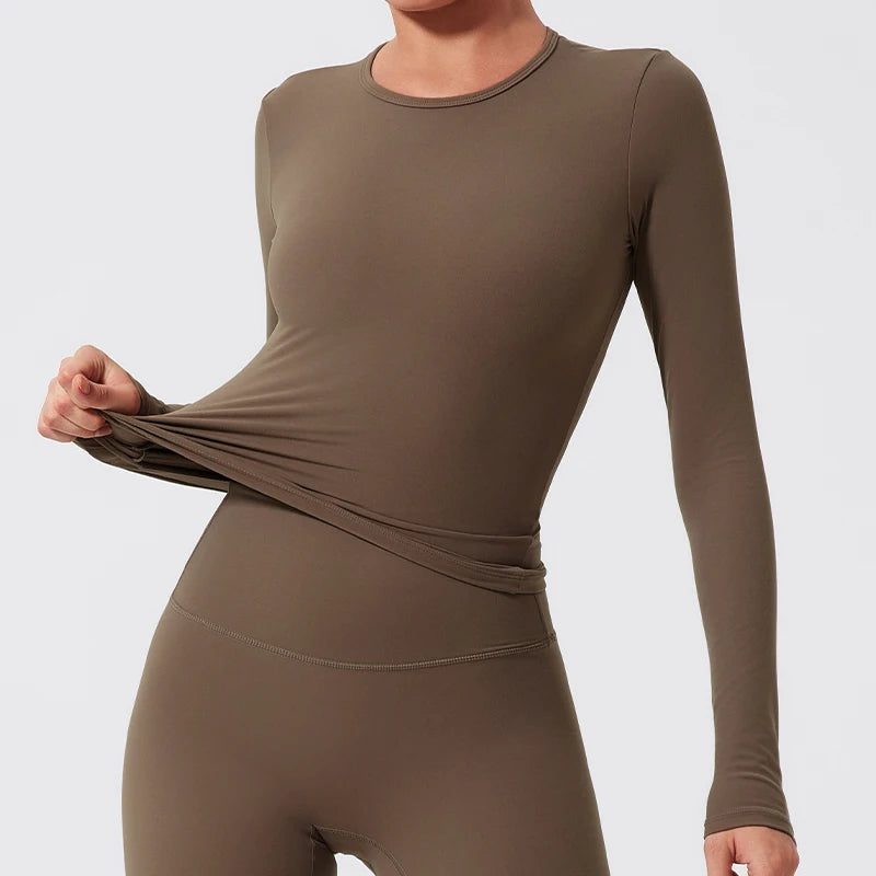 Gia - Langarm Sportshirt