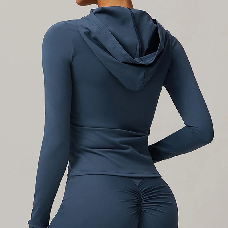 Viola - Zipjacke mit Kapuze